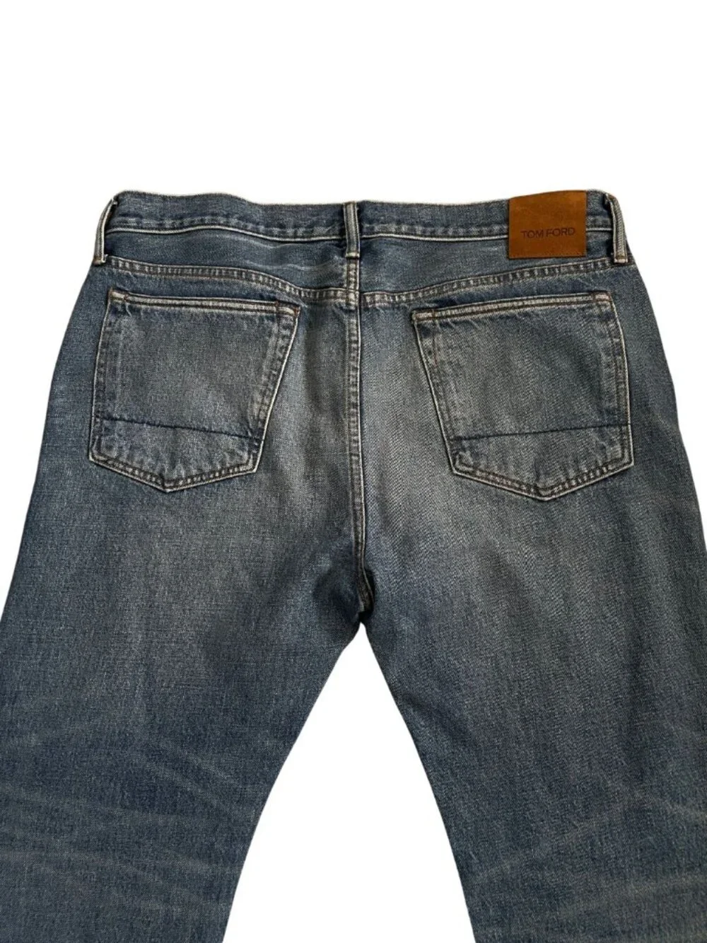 Tom Ford Men's Standard Fit Straight Selvedge Demin Jeans Sz 36 Made in USA